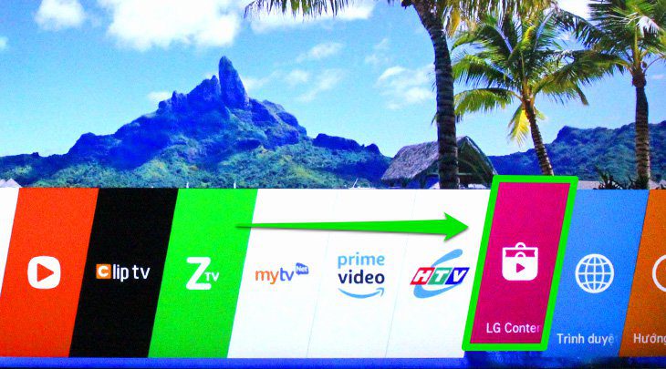 Tìm tới kho ứng dụng LG Content Store. Tìm tới kho ứng dụng LG Content Store.