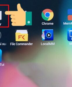 Cách đăng nhập CH Play để tải ứng dụng trên tivi Asanzo