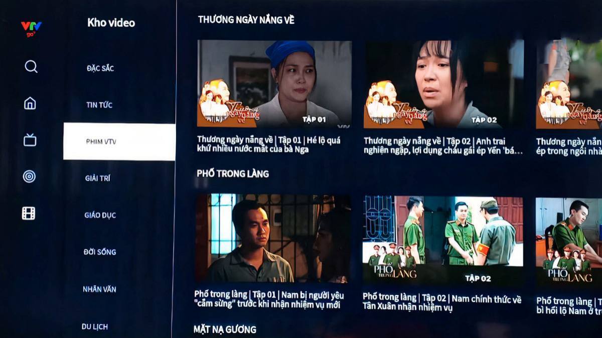 Cách sử dụng VTV Go để xem phim bộ bước 3