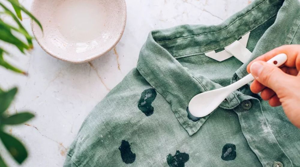 Xử lý trước vị trí vải bị mốc