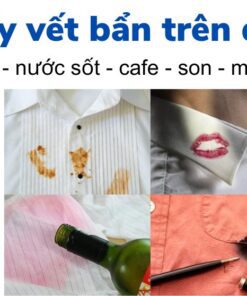 Cách tẩy các loại vết bẩn cứng đầu trên quần áo