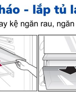 cách tháo lắp tủ lạnh LG