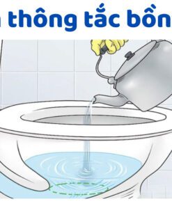 Cách Thông Tắc Bồn Cầu