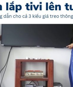 cách treo tivi lên tường