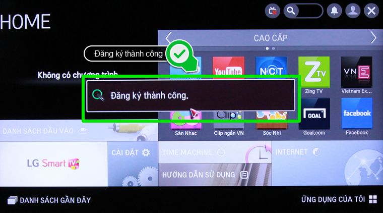 2. Các bước để có thể nhanh chóng đăng ký Magic Remote với Smart tivi LG