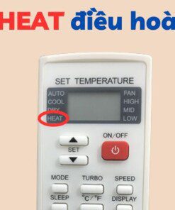 Chế độ HEAT của điều hòa Casper