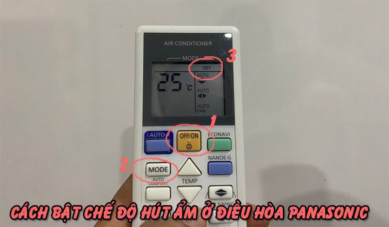 Chế độ Hút ẩm Của điều Hòa Panasonic