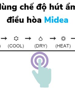 Chế độ Hút ẩm (dry) Của điều Hòa Midea