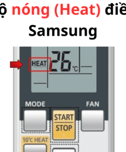 Chế độ Nóng (heat) điều Hoà Samsung