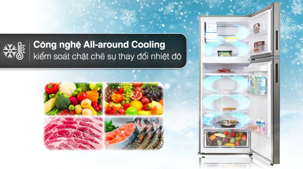 Công nghệ làm lạnh vòm của tủ lạnh Samsung 