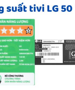 Công suất tivi LG 50 inch