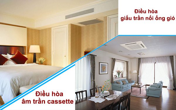 2 loại điều hòa âm trần có thể dùng cho nhà ở