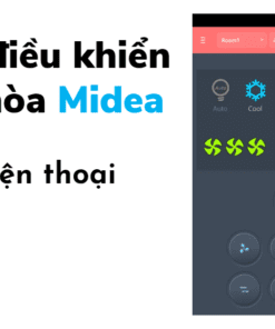 điều Khiển điều Hòa Midea bằng điện Thoại
