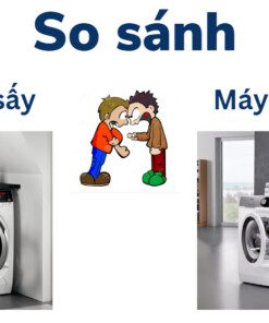 dùng máy giặt sấy hay máy sấy riêng tốt hơn