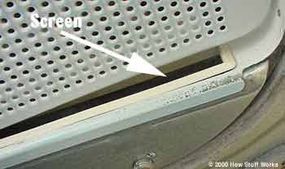 Màn hình xơ vải và ống dẫn