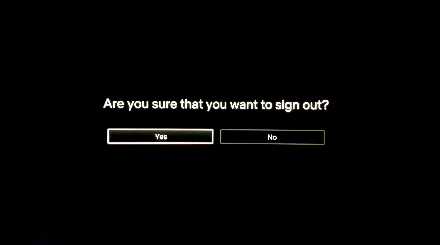 how-to-log-out-of-netflix-on-tv-04-8b4a7eedef3a47daa31fa53babbbc0a9 Màn hình đăng xuất ứng dụng Netflix TV LG