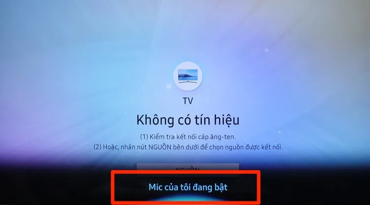 Hướng dẫn cách cài đặt tìm kiếm giọng nói trên tivi Samsung kích hoạt giọng nói tivi Samsung thành công