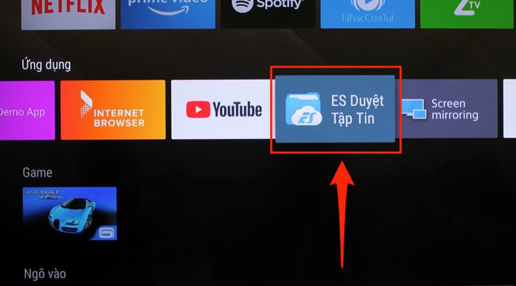 Ứng dụng ES File Explorer