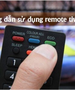 Cách sử dụng remote tivi Sharp Aquos để điều khiển và cài đặt