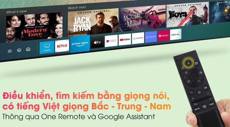 Google Assistant trên tivi Samsung Lợi ích khi sử dụng trợ lý ảo Google Assistant trên tivi Samsung