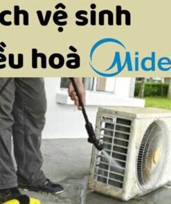 hướng dẫn vệ sinh điều hoà Midea