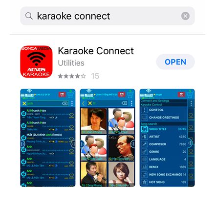 Các bước cài đặt để hát karaoke tiện ích bằng điện thoại và USB