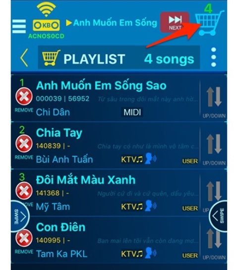Các bước cài đặt để hát karaoke tiện ích bằng điện thoại và USB