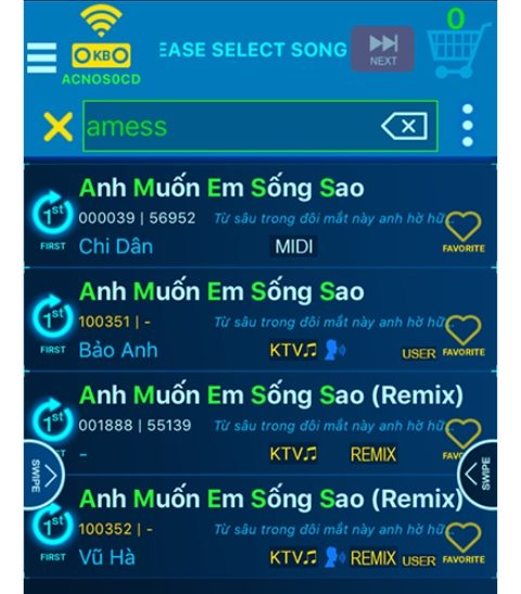 Các bước cài đặt để hát karaoke tiện ích bằng điện thoại và USB