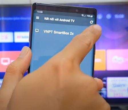 kết nối điện thoại với tv thông qua mạng wifi để điều khiển tivi casper