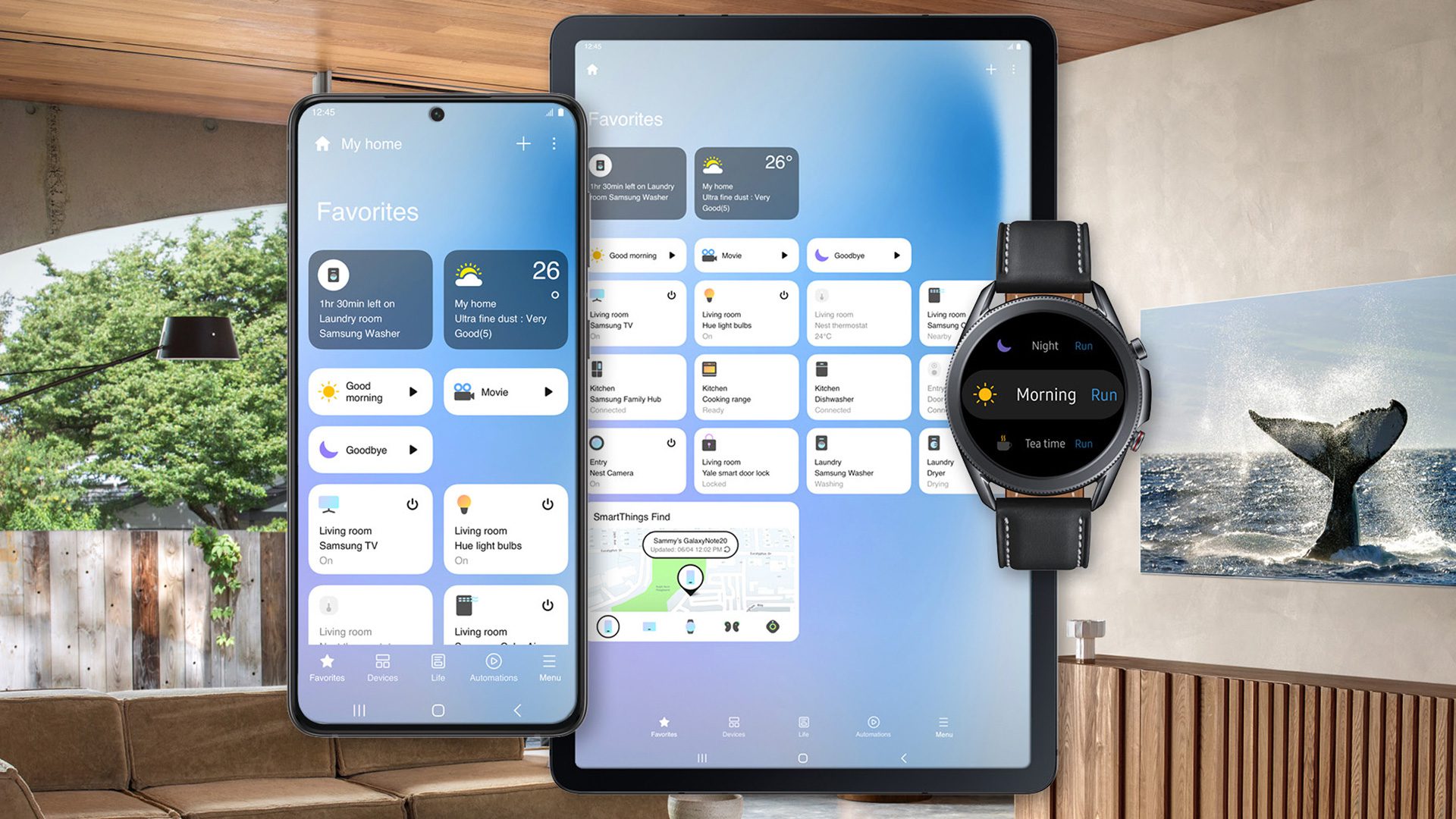 kết nối máy giặt samsung với điện thoại