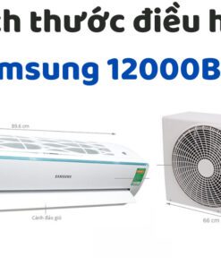 Kích Thước điều Hòa Samsung 12000btu
