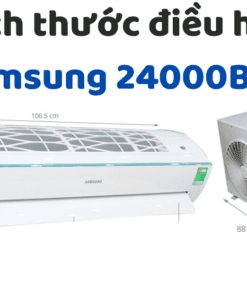 Kích Thước điều Hòa Samsung 24000btu