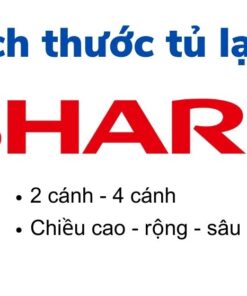 Kích thước tủ lạnh Sharp