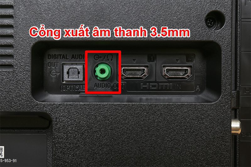 Sử dụng jack 3.5mm Sử dụng jack 3.5mm