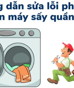 lỗi phổ biến trên máy sấy quần áo