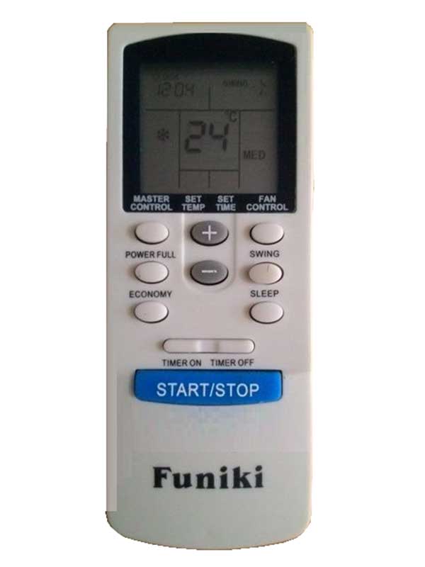 Các nút trên điều khiển điều hòa Funiki