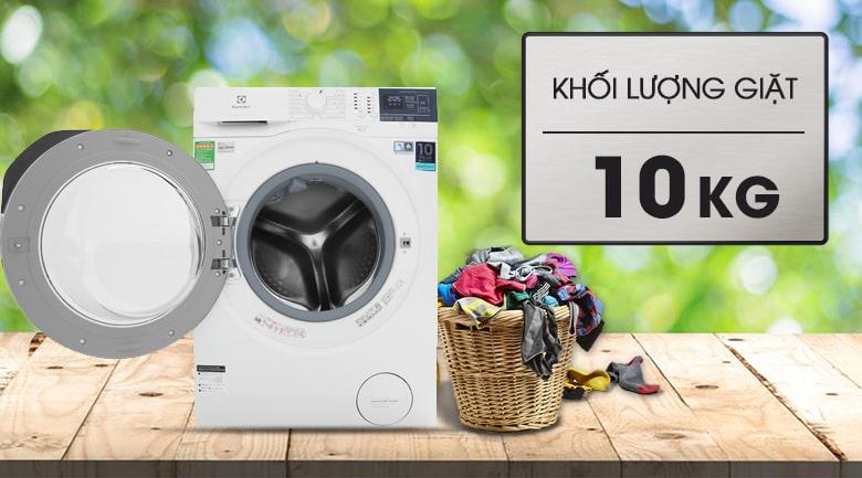 4. Máy giặt Electrolux 10kg Inverter EWF1024BDWA