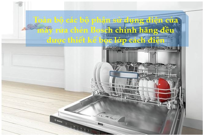 1. Máy rửa bát Bosch có bị rò điện không?