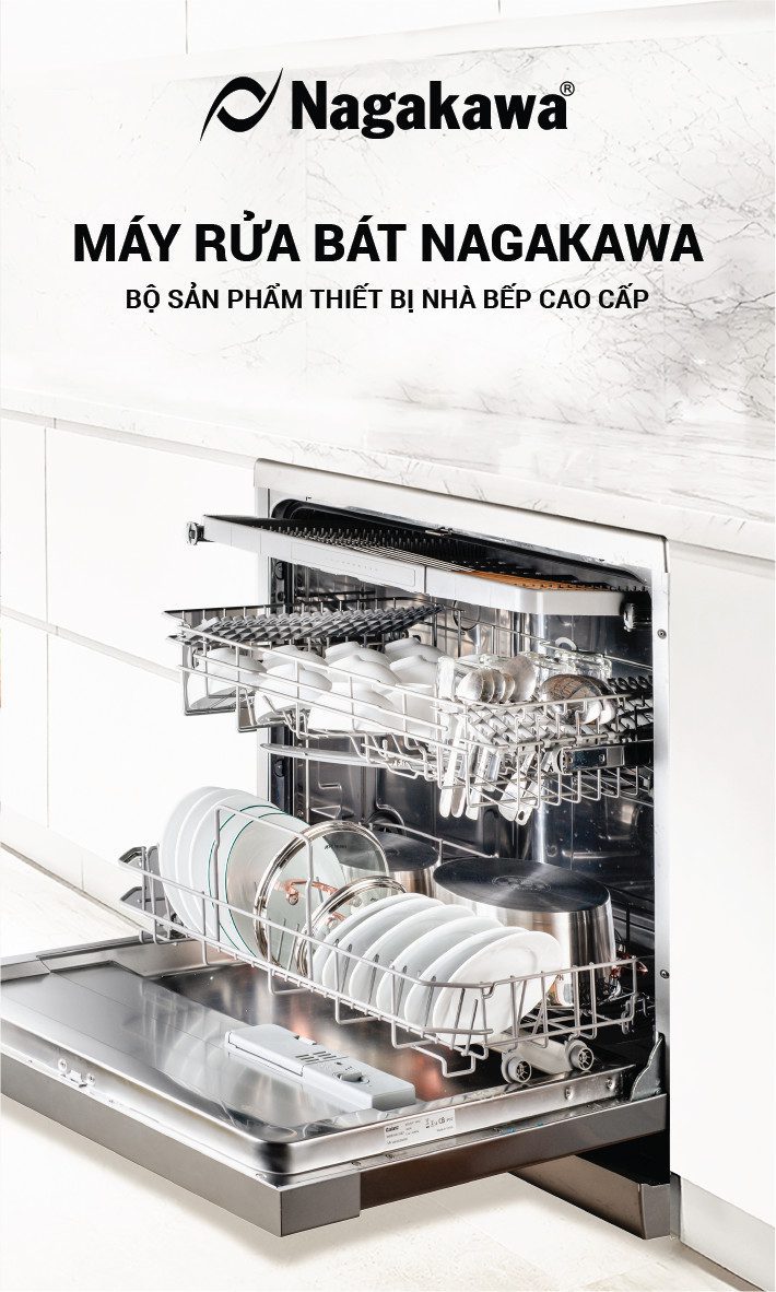 3. Máy rửa bát Nagakawa có tốt không?