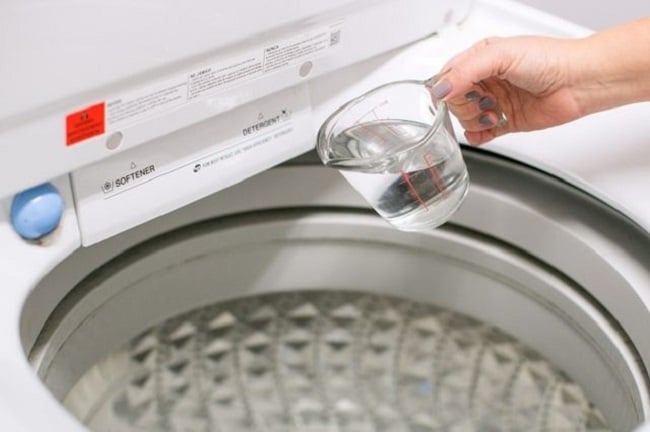 Vệ sinh máy giặt bằng giấm hiệu quả
