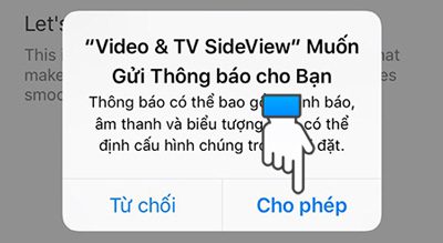 Mở ứng dụng trên điện thoại