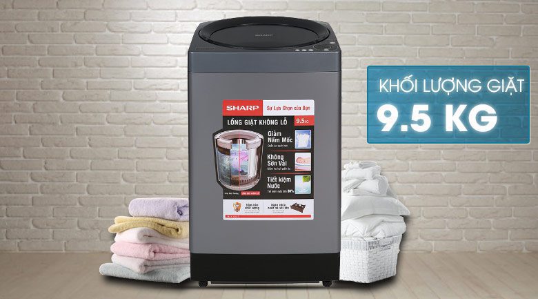 Máy giặt Sharp ES-W95HV-S