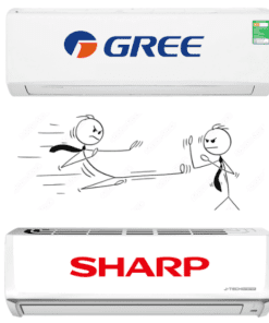 So Sánh điều Hòa Gree Và Sharp