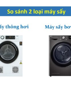 So sánh máy sấy thông hơi và bơm nhiệt