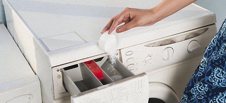 Cách sử dụng bột giặt cho máy giặt cửa trước