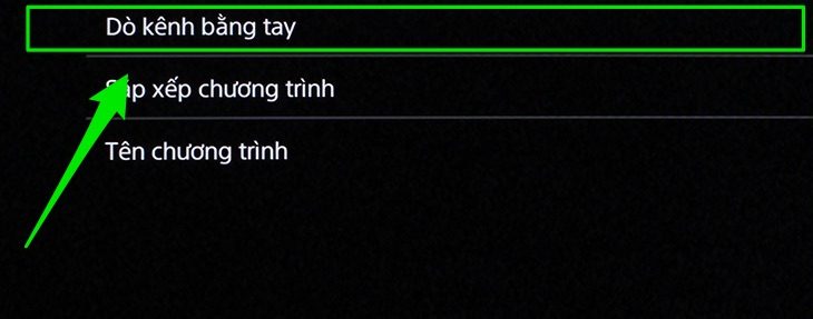 Sửa lỗi tivi không thể dò được kênh, tivi bị mất kênh