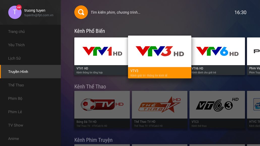 Vì sao kênh VTV không xem được?