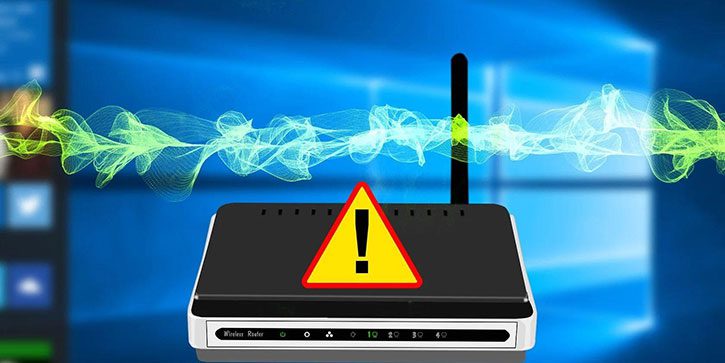 đường truyền mạng không ổn định khiến tivi Casper không bắt được wifi