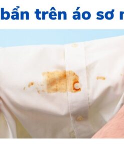 Tẩy Vết Bẩn Trên áo Sơ Mi Trắng