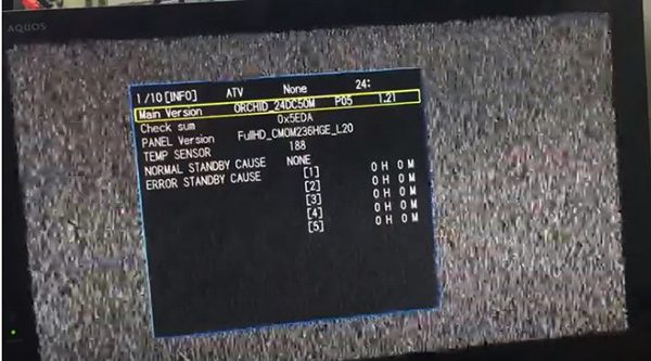 2.3. Reset lại hệ thống tivi Sharp